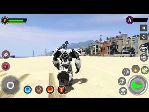 Modern Mech: Robot Car Games