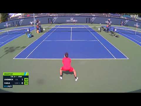 Bruno Caula v. Carl Emil Overbeck - singles - UTAH v. CAL