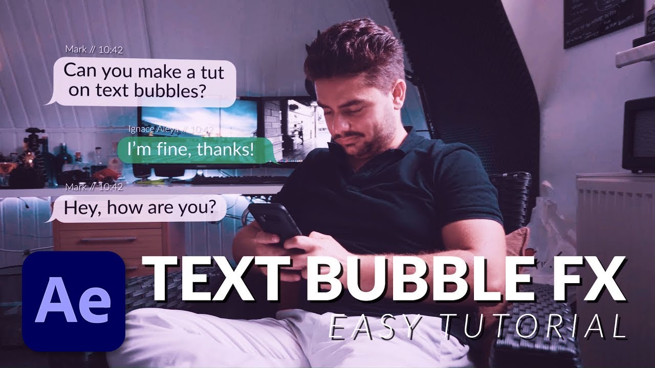 How To Create a Message Bubble in After Effects