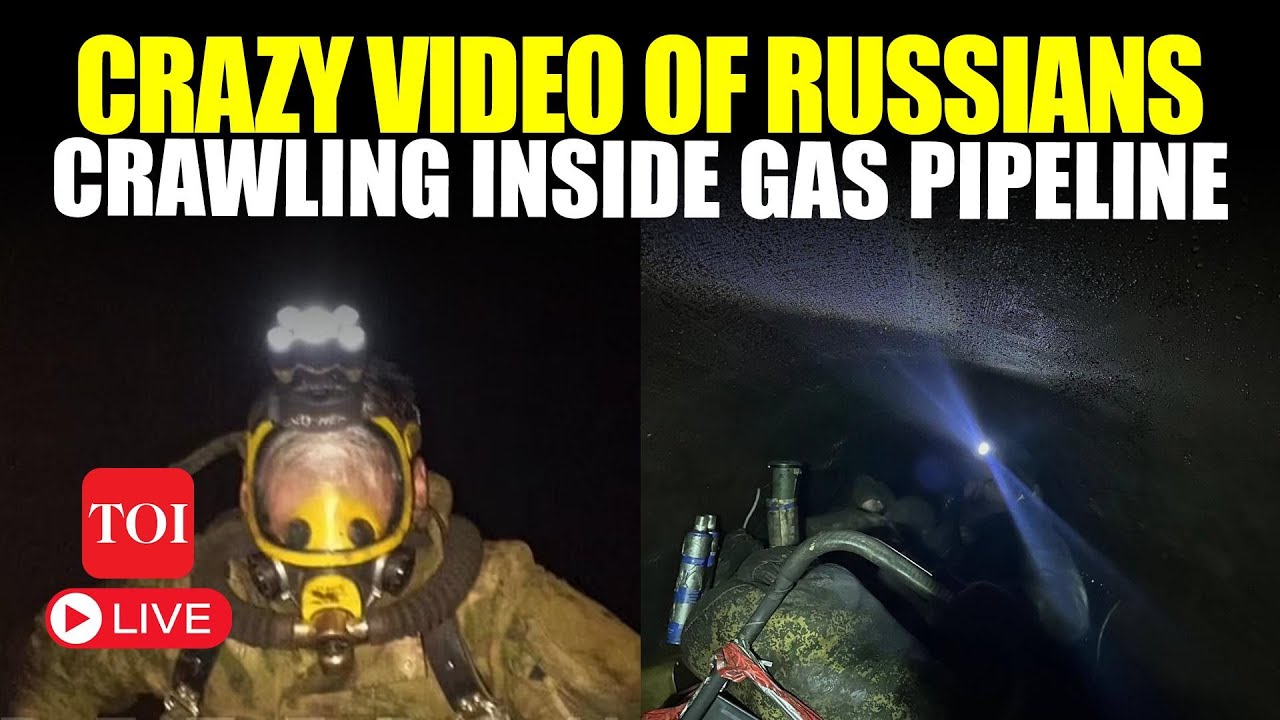 Kursk LIVE | Videos Show Russians Creeping Into Gas Pipeline, Walking 15 Kms To Ambush Ukrainians
