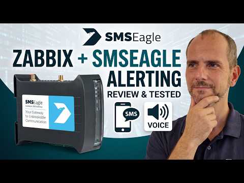 Critical Network Monitoring with SMSEagle and Zabbix: The Ultimate SMS & Voice Gateway