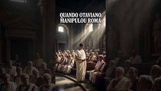 Ele enganou o Senado Romano inteiro 🏛️ #imperioromano #otaviano #historia
