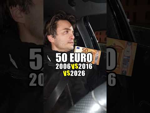 50 euro: 2006 vs 2016 vs 2026 💸