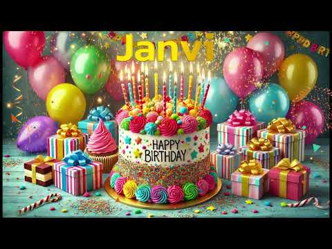 Happy Birthday Janvi - Janvi Happy Birthday Song