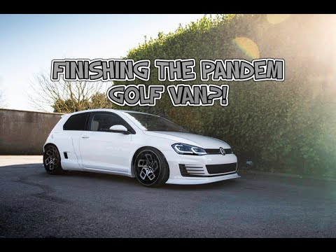 FINISHING THE PANDEM KITTED GOLF VAN?!
