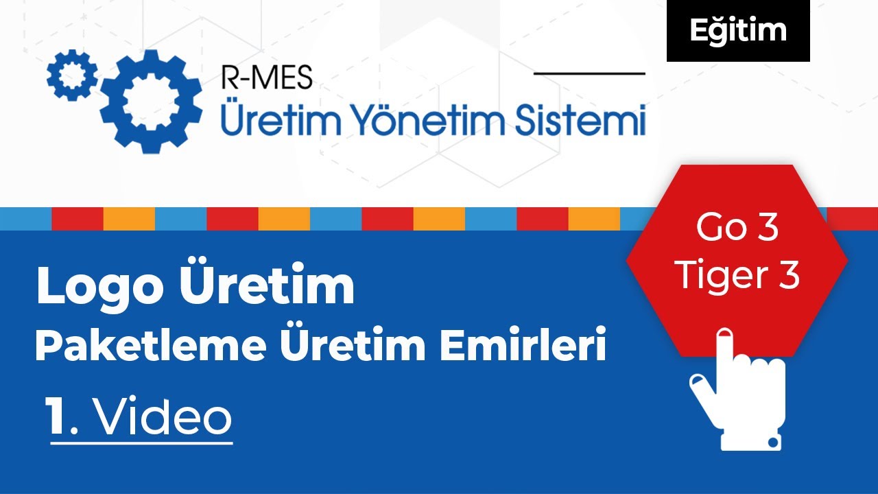 Rst R-Mes Logo Üretim Paketleme Üretim Emirleri Go 3 Tiger 3