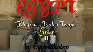EGYPT 693 - KHEFREN'S VALLEY TEMPLE II - (by Egyptahotep)