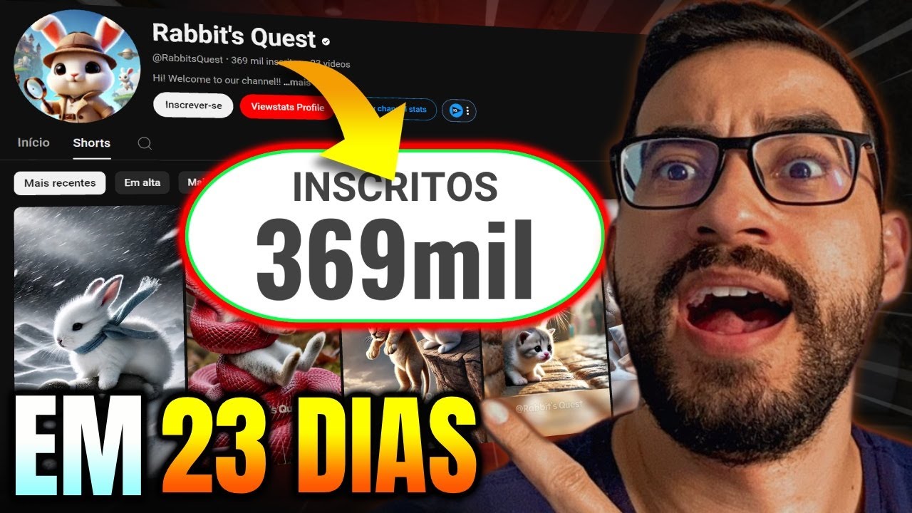 🔥Apenas 3 DIAS fez 23 milhões de Visualizações | Nicho VIRAL para Canal Dark