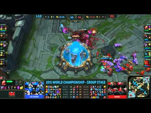 Soaz Backdoor - LGD Gaming vs Origen | League of Legends Worlds 2015 - Group D