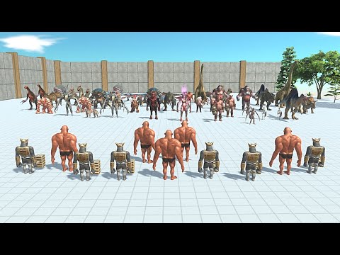 GHOR HAMMER WITH HILL GIANT - Animal Revolt Battle Simulator