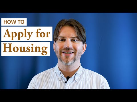 How to apply for housing
