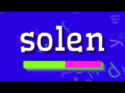 How to say "solen"! (High Quality Voices)