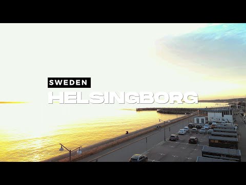 Explore Helsingborg's Serenity: 4K Drone Journey with Tibetan Bowls (Sweden Meditation)