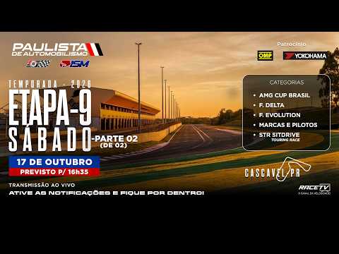 9ª Etapa 2026 Paulista de Automobilismo (SÁB, 17/10) - Autódr. Zilmar Beux-Cascavel-PR (pt 02 de 02)