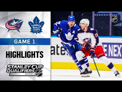 NHL Highlights | Blue Jackets @ Maple Leafs, GM1 - Aug. 2, 2020