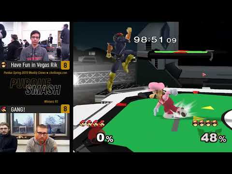 Purdue Spring 2019 Weekly #15 - Winners R1 R1 - Have Fun in Vegas Rik vs GANG!