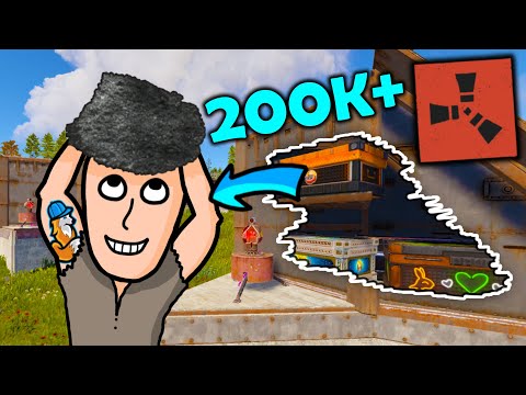 20-man CHEATER clan HIDES 200K GP - Rust Movie