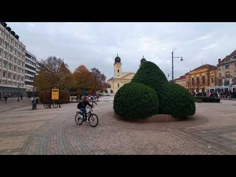 Debrecen, Hungary walking tour 4k Ultra HD 2022