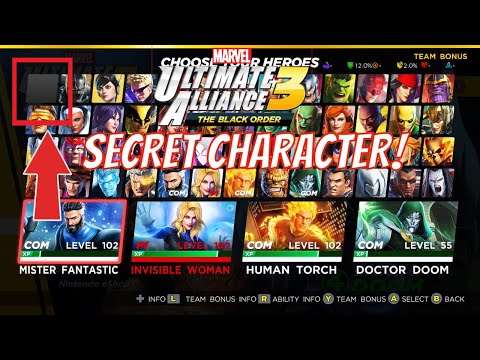 Marvel Ultimate Alliance 3 Secret Character Unlocked (Beat Shadow Of Doom on Ultimate Difficulty)