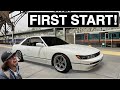 sr20det Swapped s13 Silvia Complete! First Start+Test Drive