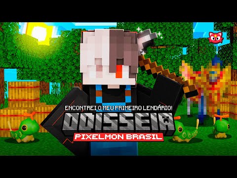 ODYSSEY #03 - STORY MODE & DID I CATCH MY 1 LEGENDARY POKÉMON? | MINECRAFT PIXELMON BRAZIL