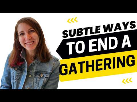 2601 - 太好了！巧妙結束聚會的祕訣大公開！ (2601 - I'm So Glad We Did This! Subtle Ways to End a Gathering)