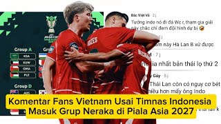Download lagu Vietnamese Fans Comment After the Indonesian National Team Was Drawn in the Group of Death at the... mp3