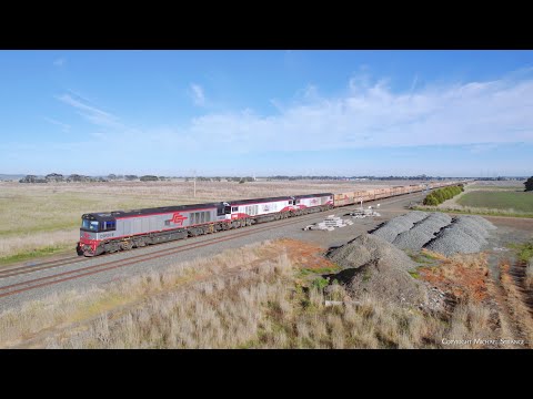 SCT 2PM9 Freight Train With 3 CSR Class Diesel Locomotives & 98 Wagons (22/7/2022)- PoathTV Railways