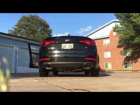Magnaflow catback #19237 for the 2011-2015 Kia Optima. Fits both 2.4 and 2.0t.