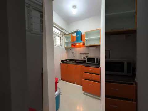 Video thumbnail for A501: Fully furnished 1 BHK Flat for rent in Whitefield | Kots Deux