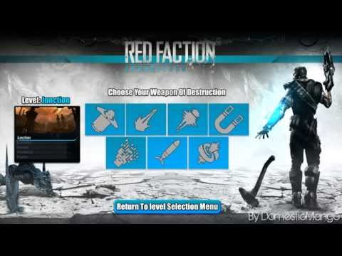 Red Faction Armageddon: Interactive Weapon Select Menu - Level 1