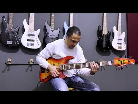 Anaconda Ultra J5 Essence, Honey Burst (2023) - Pete Martin, Slap Demo