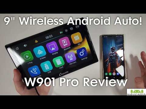 Carpuride W901 Review - Wireless Android Auto & Screen Mirroring