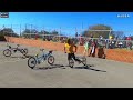 Spinning bikes at Brixton Light Festival, Soweto spinners battling in Johannesburg