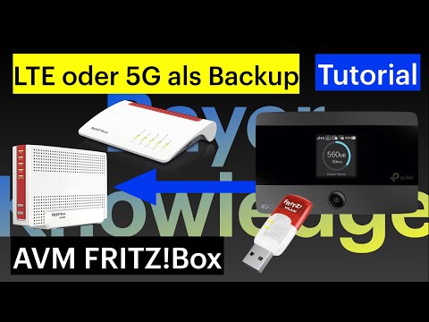 FritzBox über LTE oder 5G Mobilfunk absichern Tutorial