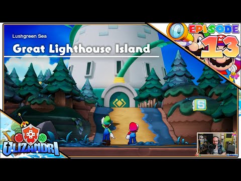 Mario & Luigi: Brothership - Great Lighthouse Island, Sublevel 1 & 2 Advance - Episode 13