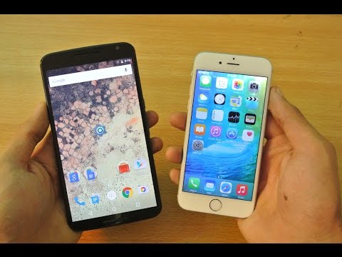 iPhone 6 iOS 9 Beta 1 vs Nexus 6 Android M - Which Is Faster?