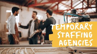 4 temporary staffing agencies that pay daily