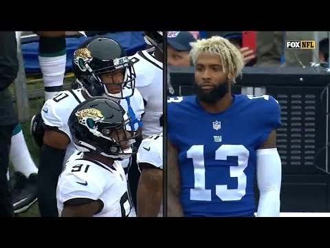 Odell Beckham vs Jalen Ramsey & AJ Bouye (2018) | WR vs CB Matchup