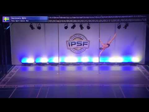 Pole Sport Senior Men Vecislavs Ruza of Sweden - Prelims 2017 World Pole Sports Championships