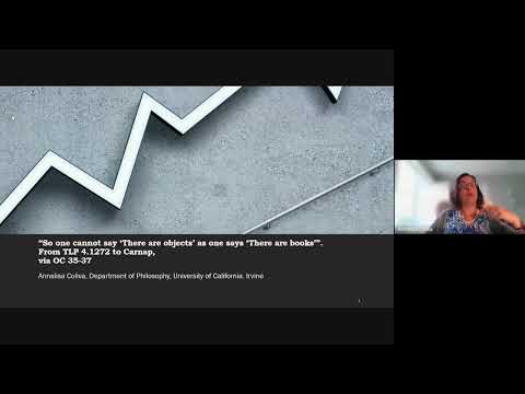 Annalisa Coliva - «So one cannot say “There are objects” as one says “There are books”».