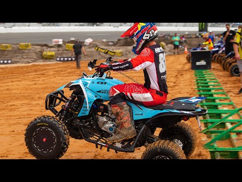 Joel Hetrick Destroying Qualifying at the 2022 Daytona ATV Supercross