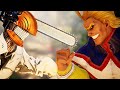 ChainsawMan Vs Allmight Hard Fight MK1 Gameplay