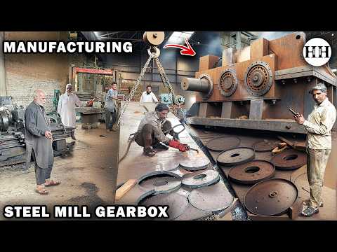 75Days Manufacturing process of Huge Industrial Transmission with Amazing Skills