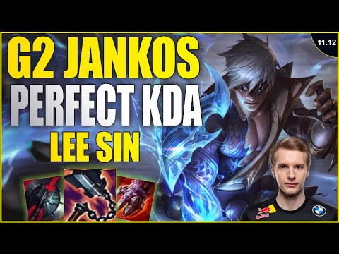 💥 G2 JANKOS PERFECT KDA LEE SIN GAMEPLAY+ [LIVE STREAMING] 💥 Patch 11.12 / Season 11