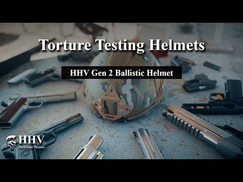 Torture Testing the Hard Head Veterans Gen2 Ballistic Helmet