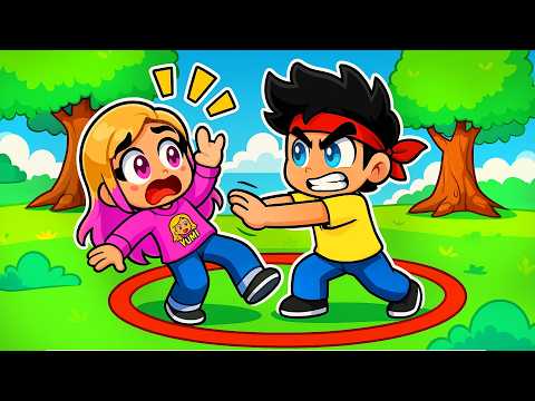 VI FÅR INTE LÄMNA RINGEN i ROBLOX...