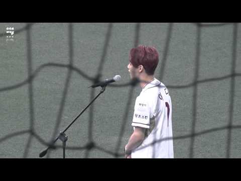 150816 넥센 vs 롯데 JJCC EDDY 애국가