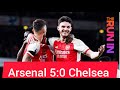 Arsenal 5 0 Chelsea   Extended Highlights    Premier League 2023/24