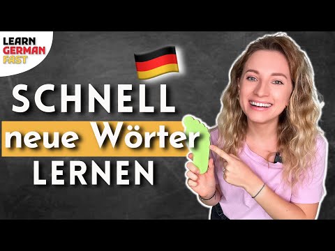 SO lernst DU neue VOKABELN 📚🇩🇪 (Deutsch einfach lernen) // Learn German Fast